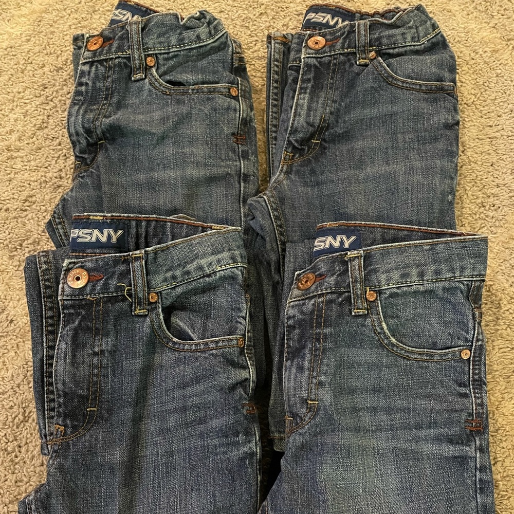 PSNY Boys’ Jeans, 4 pairs